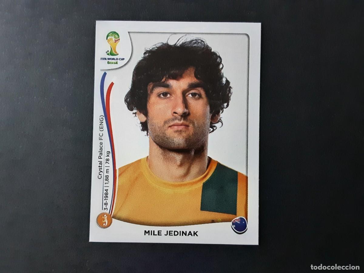 Cartes &agrave; collectionner de Football: CROMO FUTBOL MUNDIAL 2014 PANINI 174.JEDINAK-AUSTRALIA-NUNCA PEGADO