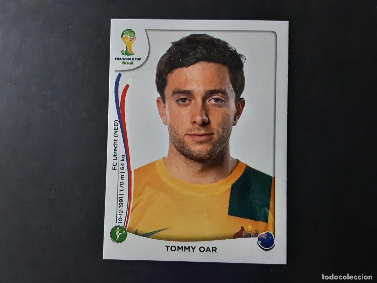Cartes &agrave; collectionner de Football: CROMO FUTBOL MUNDIAL 2014 PANINI 180.OAR-AUSTRALIA-NUNCA PEGADO