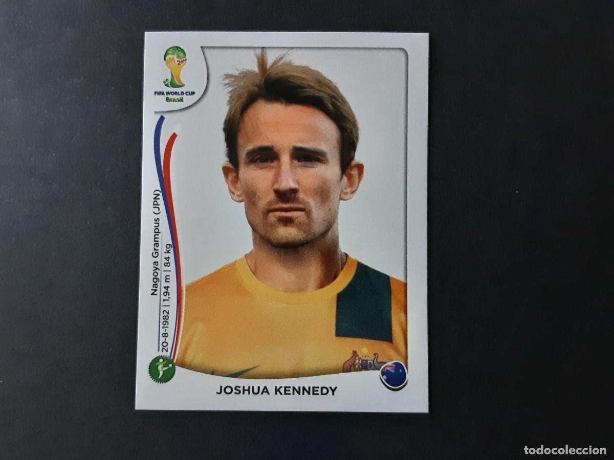 Football Stickers: CROMO FUTBOL MUNDIAL 2014 PANINI 183.KENNEDY-AUSTRALIA-NUNCA PEGADO