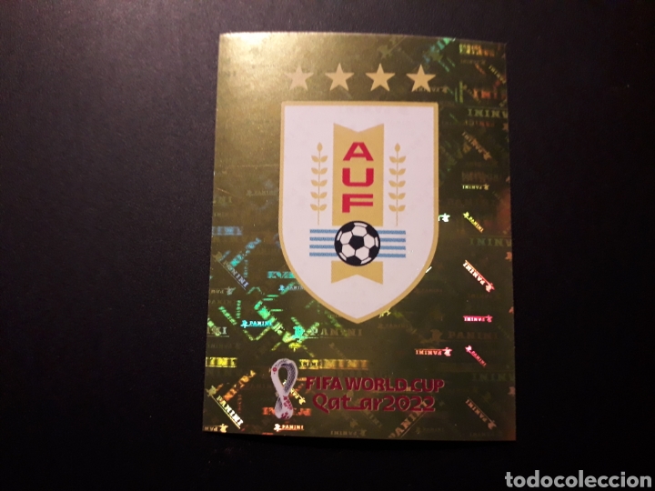 Cromos de F&uacute;tbol: ESCUDO URUGUAY N&deg; 2 COPA MUNDIAL DE F&Uacute;TBOL QATAR 2022 22 PANINI SIN PEGAR PEDIDO M&Iacute;NIMO 3&euro;