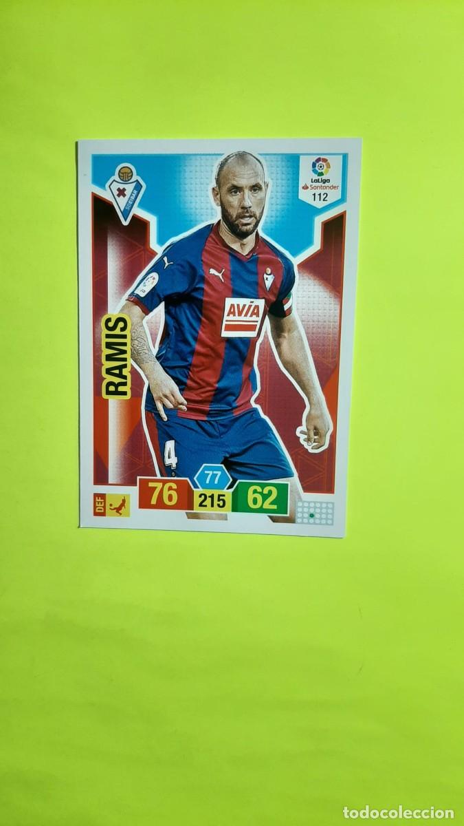 Cromos de f&uacute;tbol: CROMO 112 RAMIS EIBAR ADRENALYN 18-19 - Foto 1