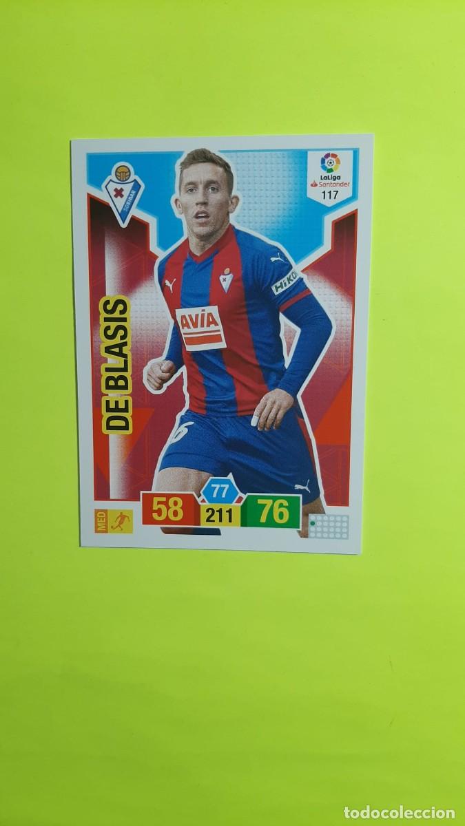 Cromos de f&uacute;tbol: CROMO 117 DE BLASIS EIBAR ADRENALYN 18-19 - Foto 1