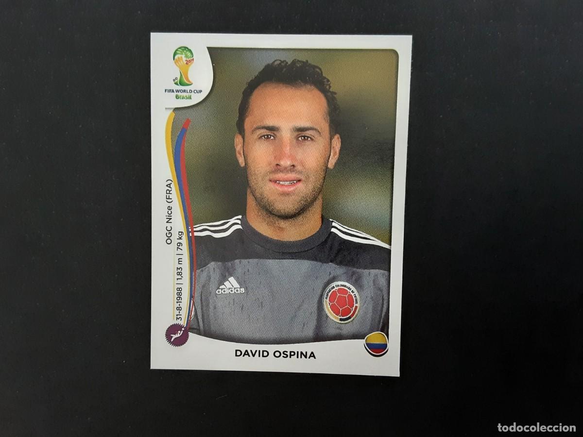 Cromos de Futebol: CROMO FUTBOL MUNDIAL 2014 PANINI 186.OSPINA-COLOMBIA-NUNCA PEGADO