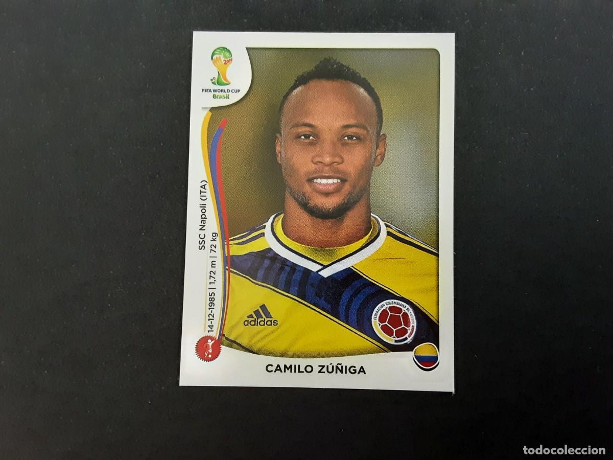 Cromos de Futebol: CROMO FUTBOL MUNDIAL 2014 PANINI 191.ZU&Ntilde;IGA-COLOMBIA-NUNCA PEGADO