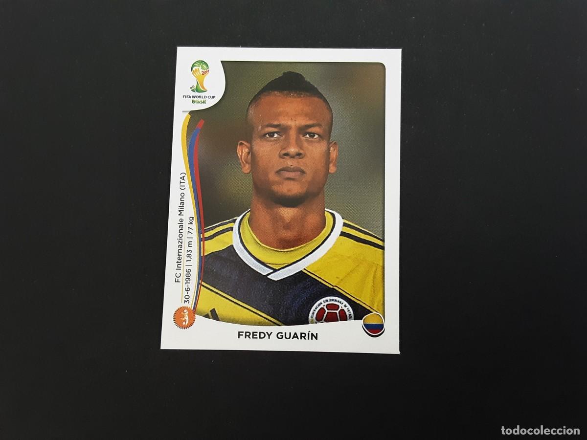 Cromos de Futebol: CROMO FUTBOL MUNDIAL 2014 PANINI 195.GUARIN-COLOMBIA-NUNCA PEGADO
