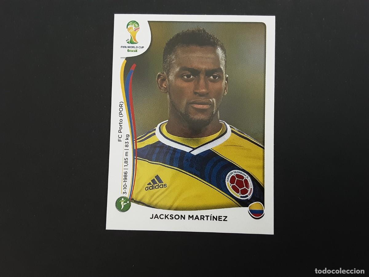 Fu&szlig;ball-Sticker: CROMO FUTBOL MUNDIAL 2014 PANINI 201.JACKSON MARTNEZ-COLOMBIA-NUNCA PEGADO