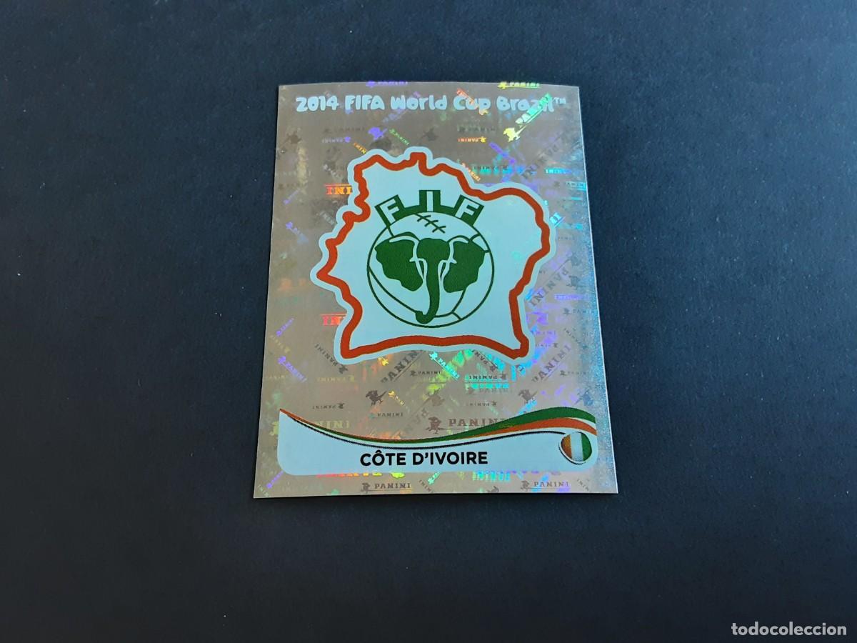 Cromos de Futebol: CROMO FUTBOL MUNDIAL 2014 PANINI 222.ESCUDO-COSTA DE MARFIL-NUNCA PEGADO