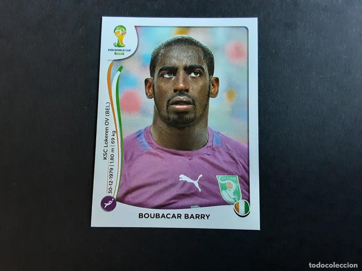 Football Stickers: CROMO FUTBOL MUNDIAL 2014 PANINI 224.BARRY-COSTA DE MARFIL-NUNCA PEGADO