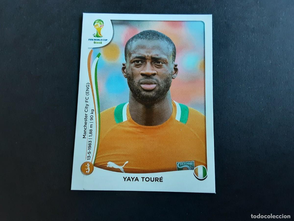 Cromos de Futebol: CROMO FUTBOL MUNDIAL 2014 PANINI 231.YAYA TOURE-COSTA DE MARFIL-NUNCA PEGADO