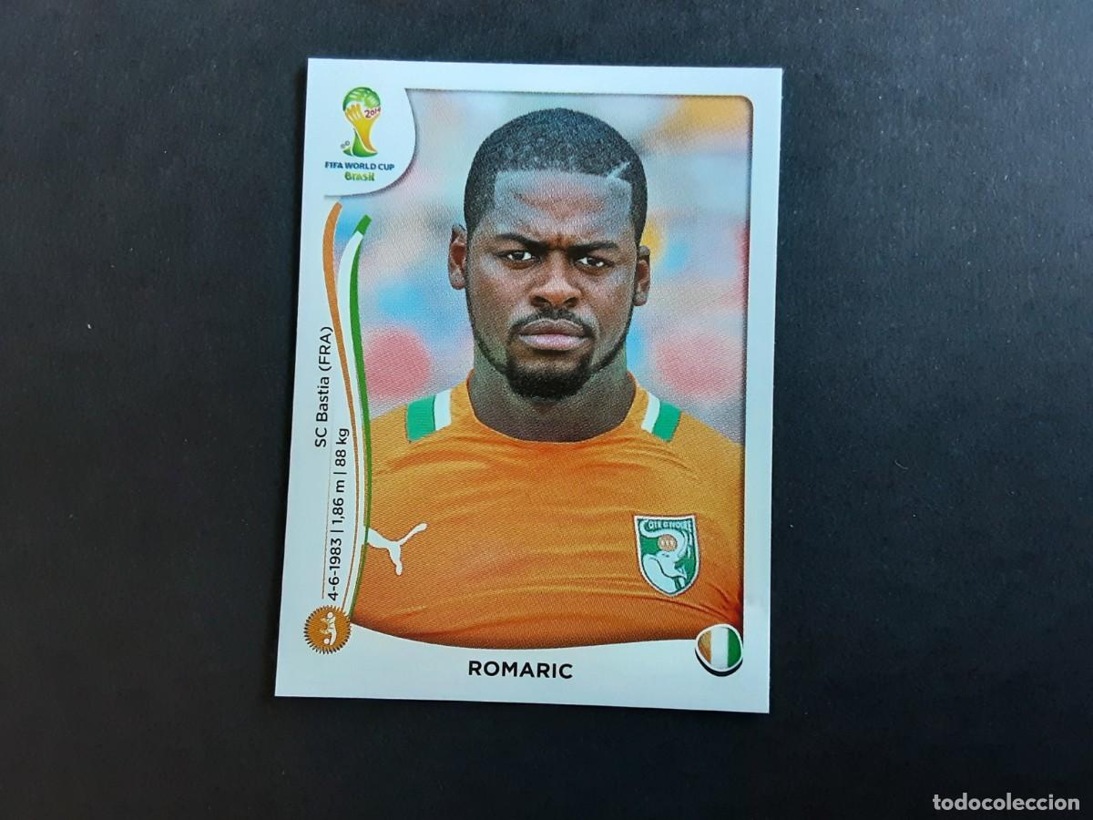 Fu&szlig;ball-Sticker: CROMO FUTBOL MUNDIAL 2014 PANINI 235.ROMARIC-COSTA DE MARFIL-NUNCA PEGADO