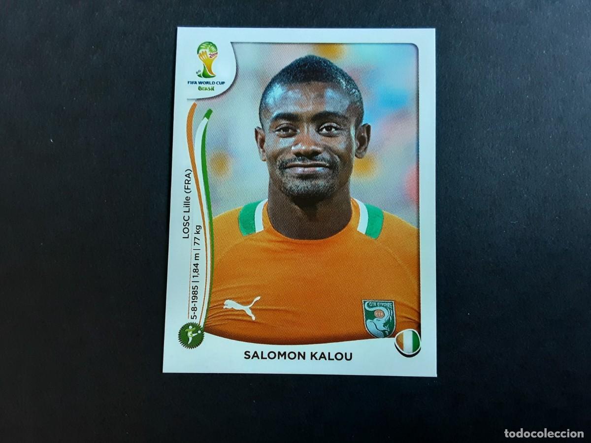 Cromos de Futebol: CROMO FUTBOL MUNDIAL 2014 PANINI 237.KALOU-COSTA DE MARFIL-NUNCA PEGADO