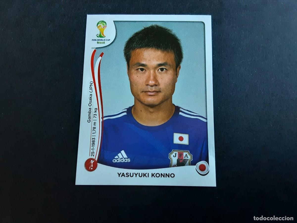 Cromos de Futebol: CROMO FUTBOL MUNDIAL 2014 PANINI 245.KONNO-JAPON-NUNCA PEGADO