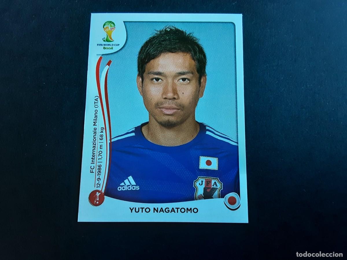 Fu&szlig;ball-Sticker: CROMO FUTBOL MUNDIAL 2014 PANINI 247.NAGATOMO-JAPON-NUNCA PEGADO