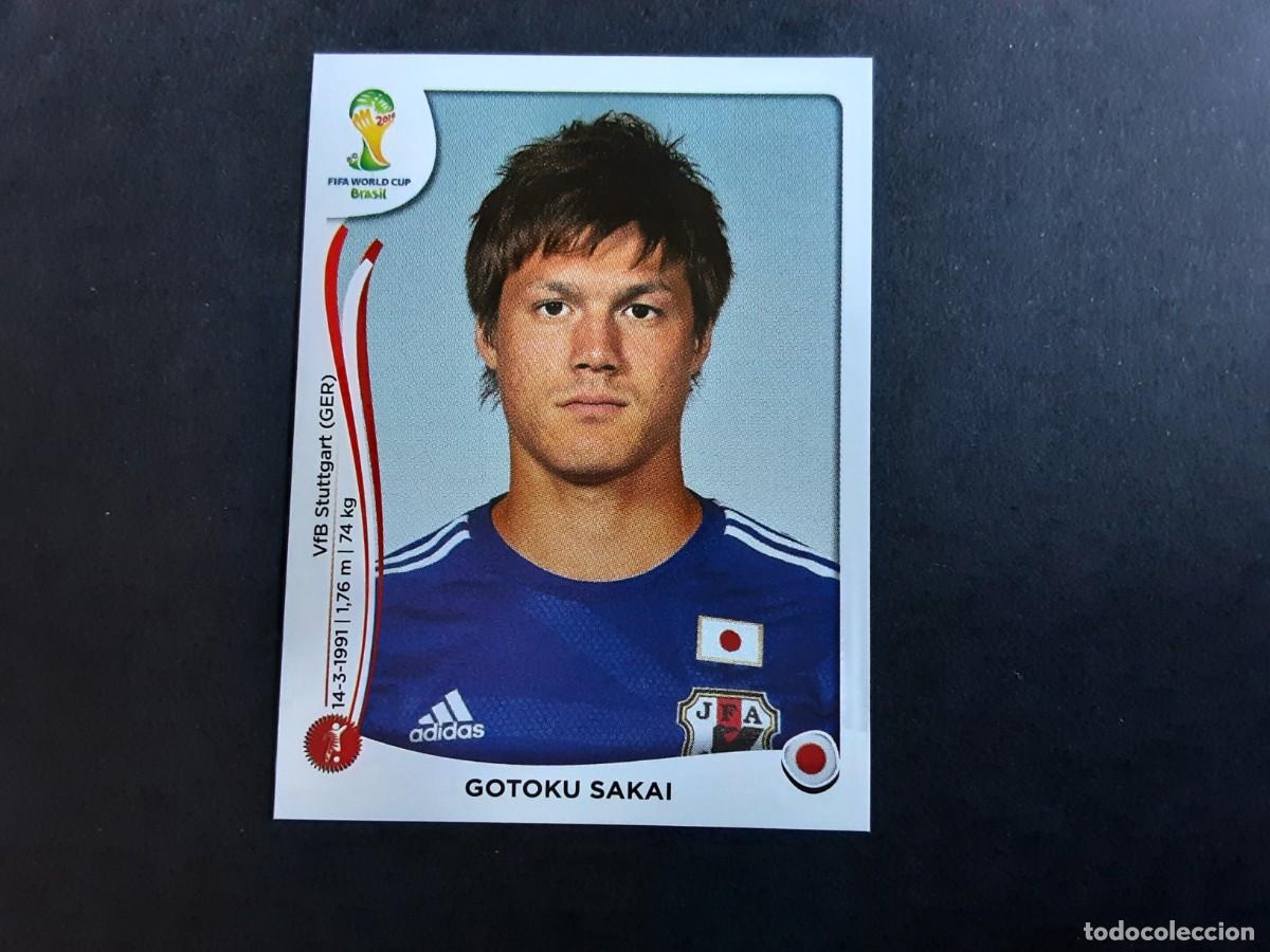 Fu&szlig;ball-Sticker: CROMO FUTBOL MUNDIAL 2014 PANINI 248.GOTOKU SAKAI-JAPON-NUNCA PEGADO