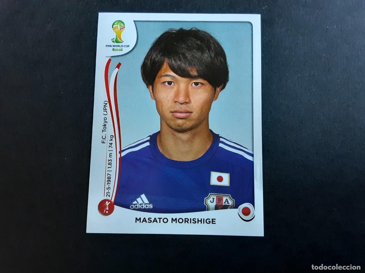 Cromos de Futebol: CROMO FUTBOL MUNDIAL 2014 PANINI 250.MORISHIGE-JAPON-NUNCA PEGADO