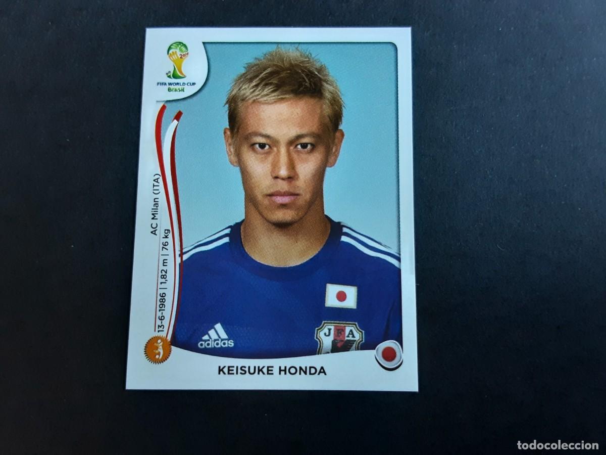 Cromos de F&uacute;tbol: CROMO FUTBOL MUNDIAL 2014 PANINI 253.HONDA-JAPON-NUNCA PEGADO