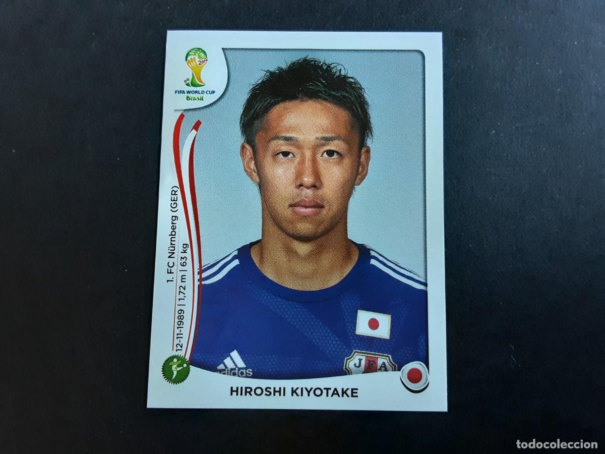 Cromos de Futebol: CROMO FUTBOL MUNDIAL 2014 PANINI 255.KIYOTAKE-JAPON-NUNCA PEGADO
