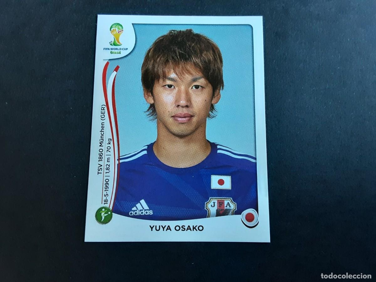 Fu&szlig;ball-Sticker: CROMO FUTBOL MUNDIAL 2014 PANINI 259.OSAKO-JAPON-NUNCA PEGADO