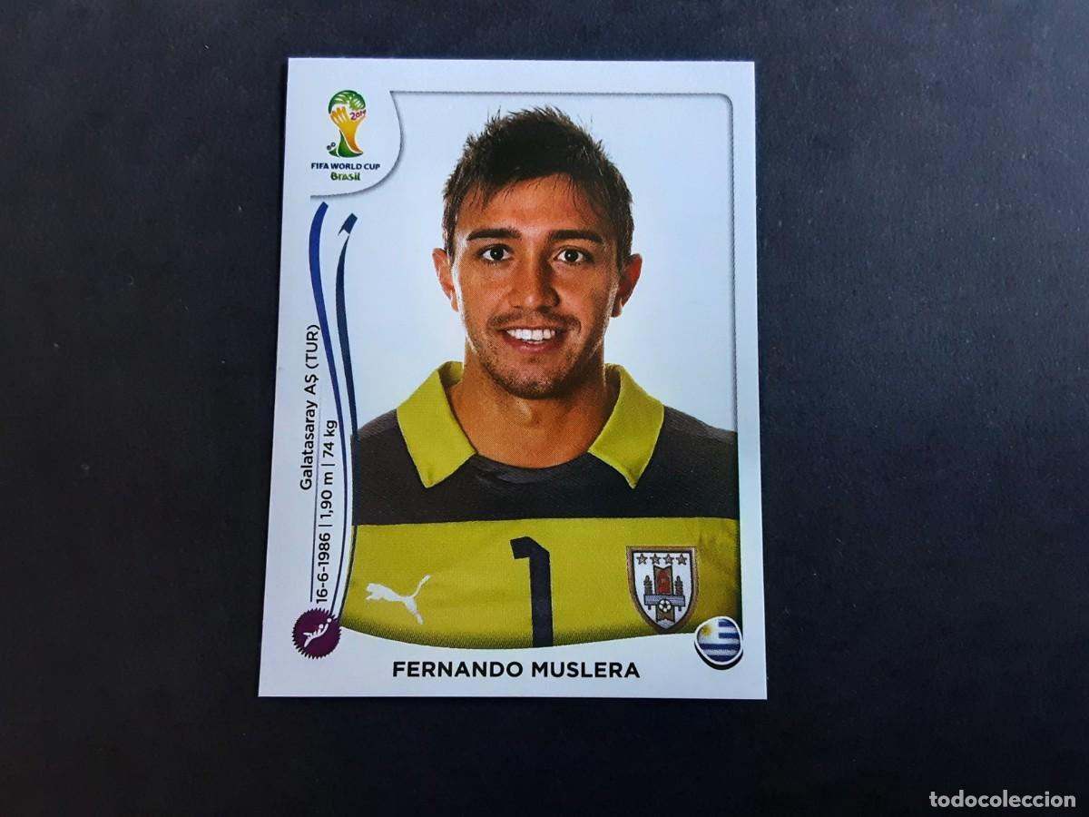 Cromos de Futebol: CROMO FUTBOL MUNDIAL 2014 PANINI 262.MUSLERA-URUGUAY-NUNCA PEGADO