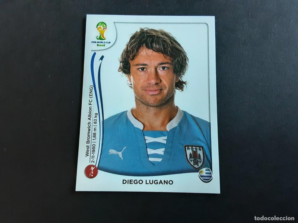 Cartes &agrave; collectionner de Football: CROMO FUTBOL MUNDIAL 2014 PANINI 263.LUGANO-URUGUAY-NUNCA PEGADO