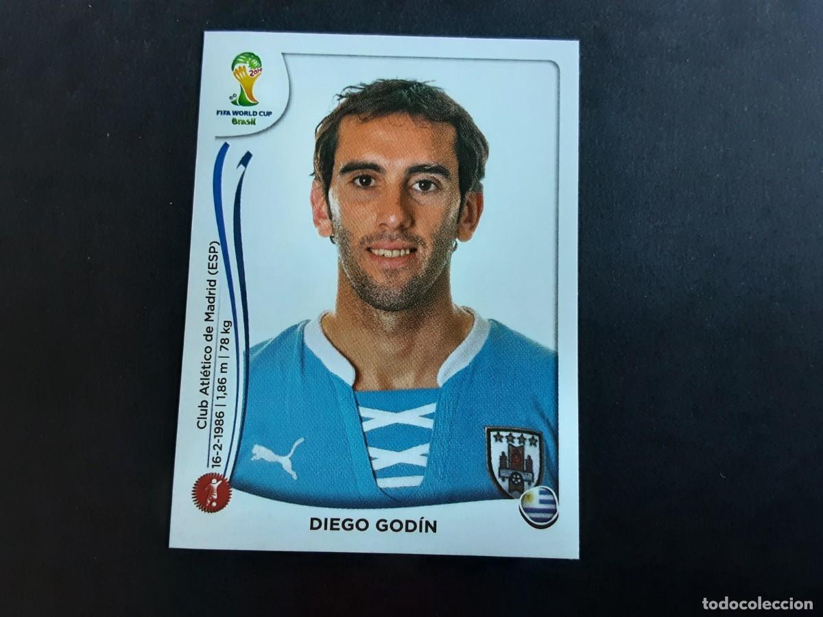 Cromos de Futebol: CROMO FUTBOL MUNDIAL 2014 PANINI 264.GODIN-URUGUAY-NUNCA PEGADO