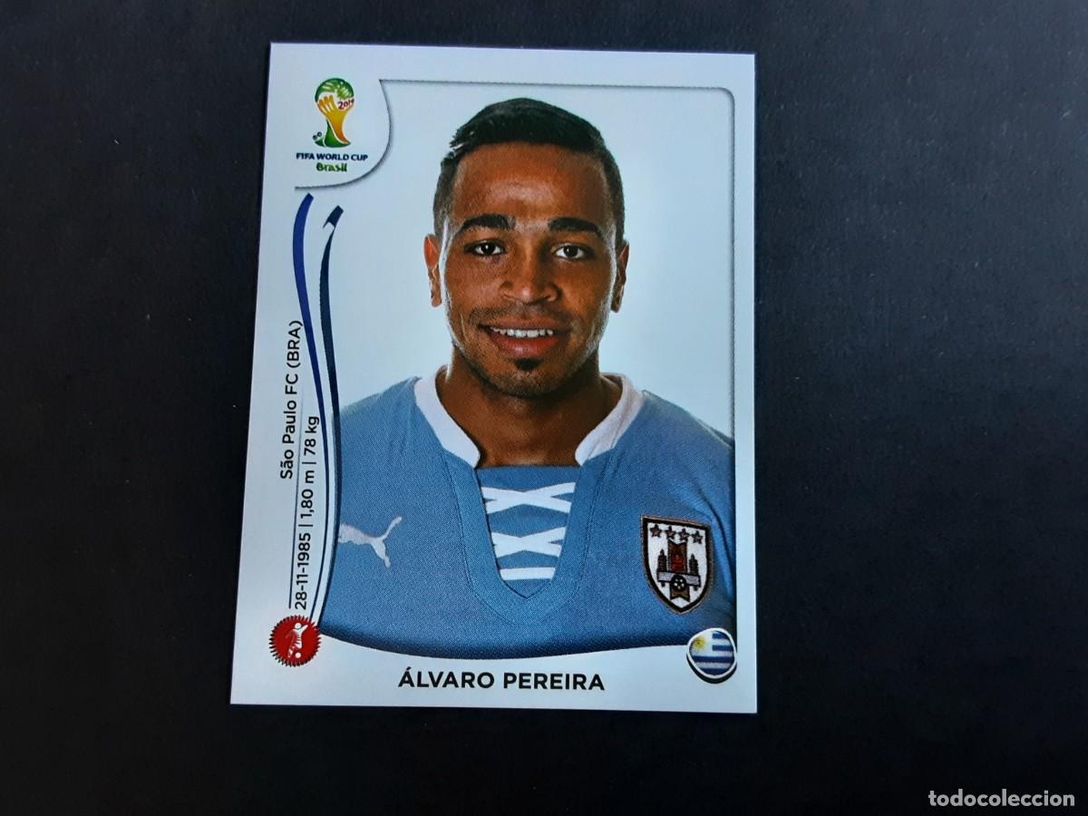 Fu&szlig;ball-Sticker: CROMO FUTBOL MUNDIAL 2014 PANINI 267.PEREIRA-URUGUAY-NUNCA PEGADO