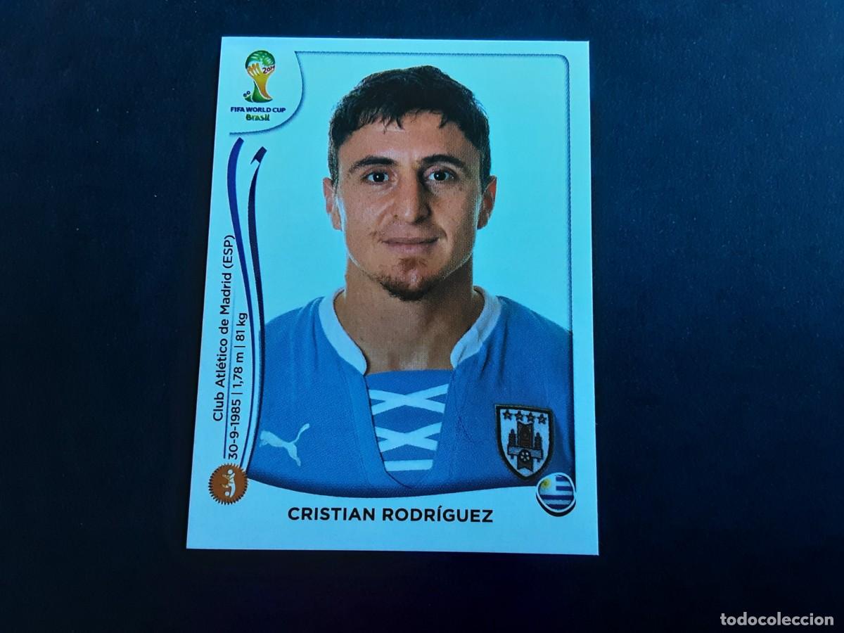 Fu&szlig;ball-Sticker: CROMO FUTBOL MUNDIAL 2014 PANINI 272.CRISTIAN RODRUIGUEZ-URUGUAY-NUNCA PEGADO