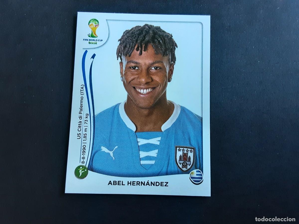 Cromos de Futebol: CROMO FUTBOL MUNDIAL 2014 PANINI 275.ABEL HERNANDEZ-URUGUAY-NUNCA PEGADO