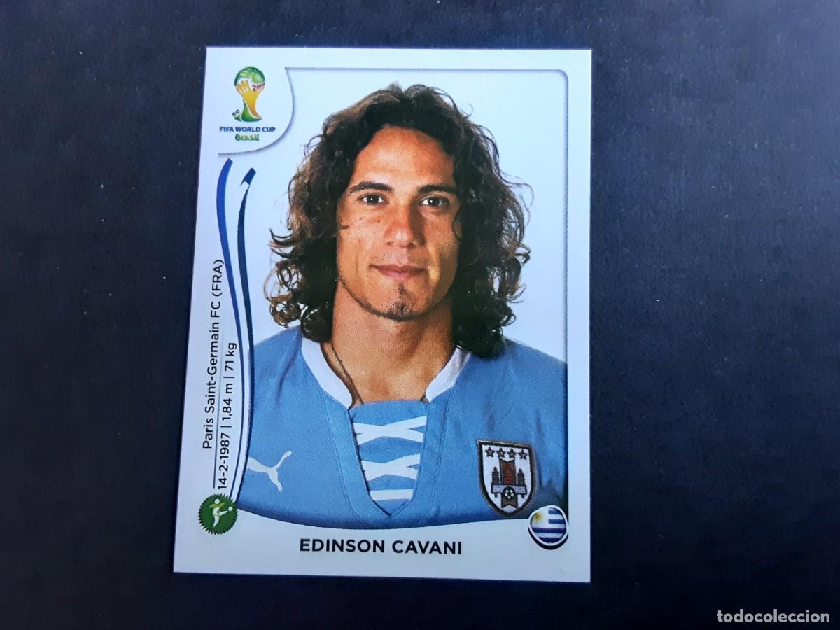 Cromos de Futebol: CROMO FUTBOL MUNDIAL 2014 PANINI 277.CAVANI-URUGUAY-NUNCA PEGADO