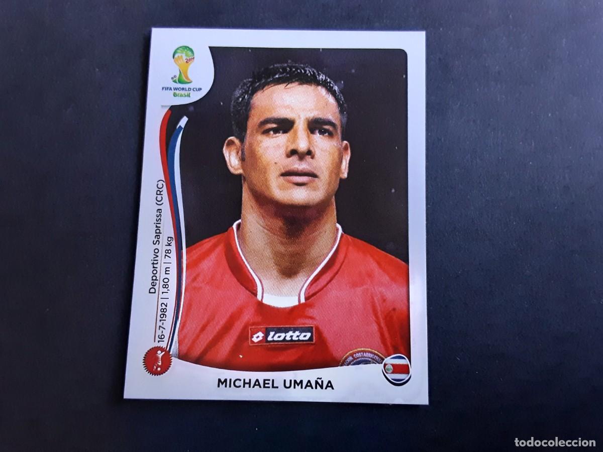 Cromos de Futebol: CROMO FUTBOL MUNDIAL 2014 PANINI 283.UMA&Ntilde;A-COSTA RICA-NUNCA PEGADO
