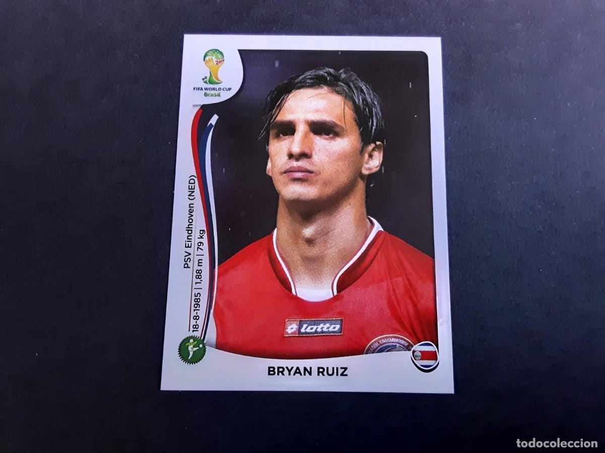 Fu&szlig;ball-Sticker: CROMO FUTBOL MUNDIAL 2014 PANINI 295.BRYAN RUIZ-COSTA RICA-NUNCA PEGADO