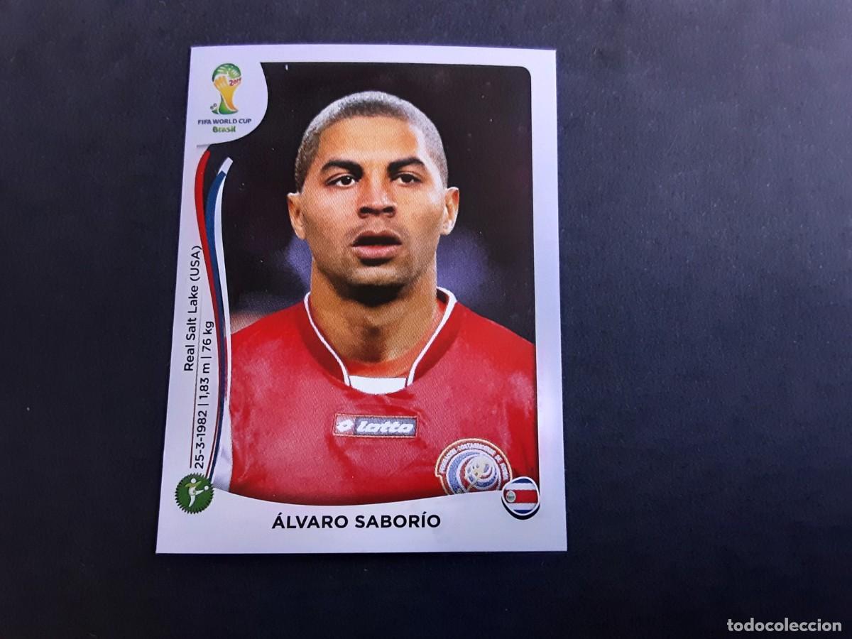 Cromos de Futebol: CROMO FUTBOL MUNDIAL 2014 PANINI 297.SABORIO-COSTA RICA-NUNCA PEGADO