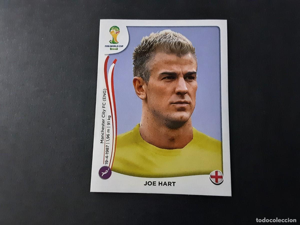 Cromos de F&uacute;tbol: CROMO FUTBOL MUNDIAL 2014 PANINI 300.HART-INGLATERRA-NUNCA PEGADO