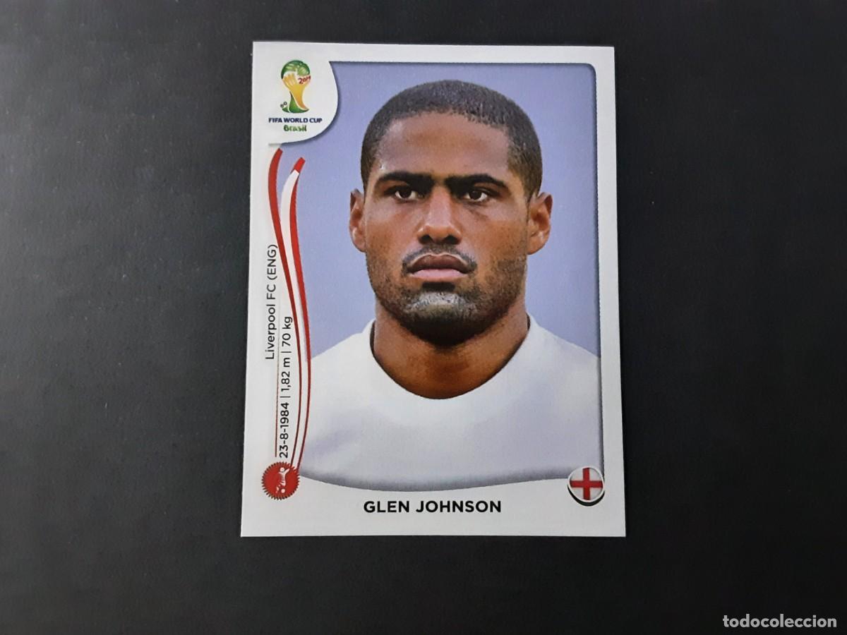 Fu&szlig;ball-Sticker: CROMO FUTBOL MUNDIAL 2014 PANINI 302.JOHNSON-INGLATERRA-NUNCA PEGADO
