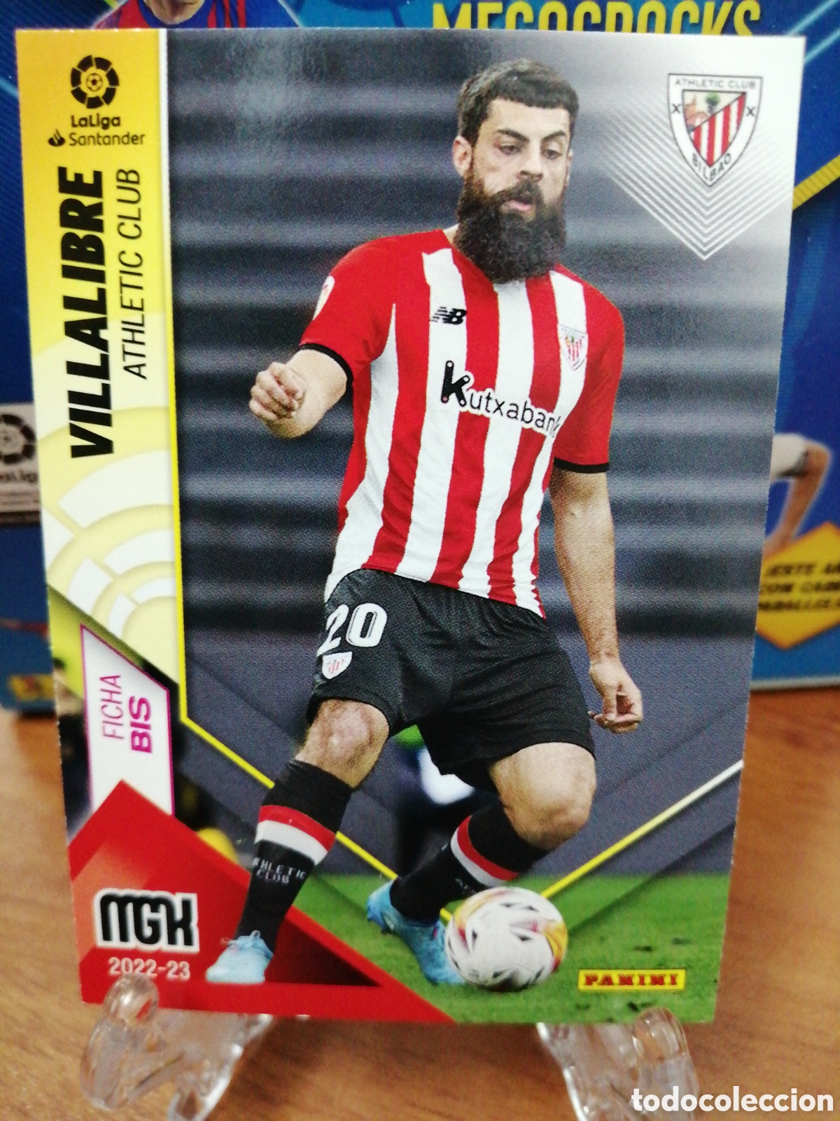 Figurine di Calcio: MEGACRACKS 2022 2023 MGK 22 23 VILLALIBRE 44 BIS