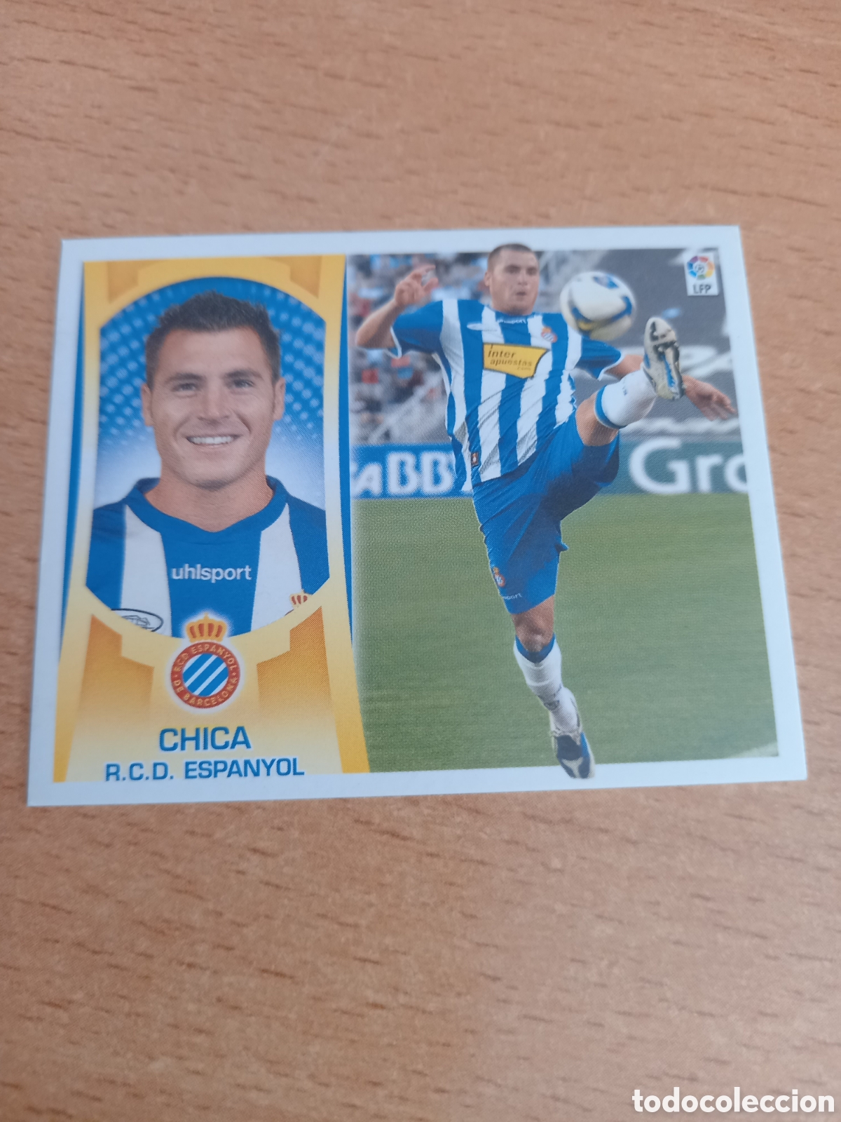 Fu&szlig;ball-Sticker: Chica Espanyol liga 2009 2010 09 10 ediciones este