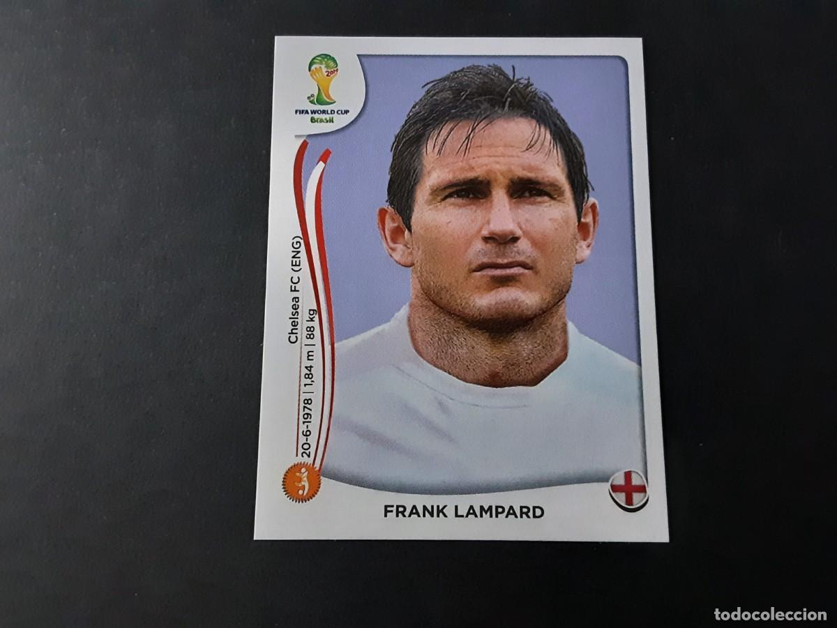 Cartes &agrave; collectionner de Football: CROMO FUTBOL MUNDIAL 2014 PANINI 308.LAMPARD-INGLATERRA-NUNCA PEGADO