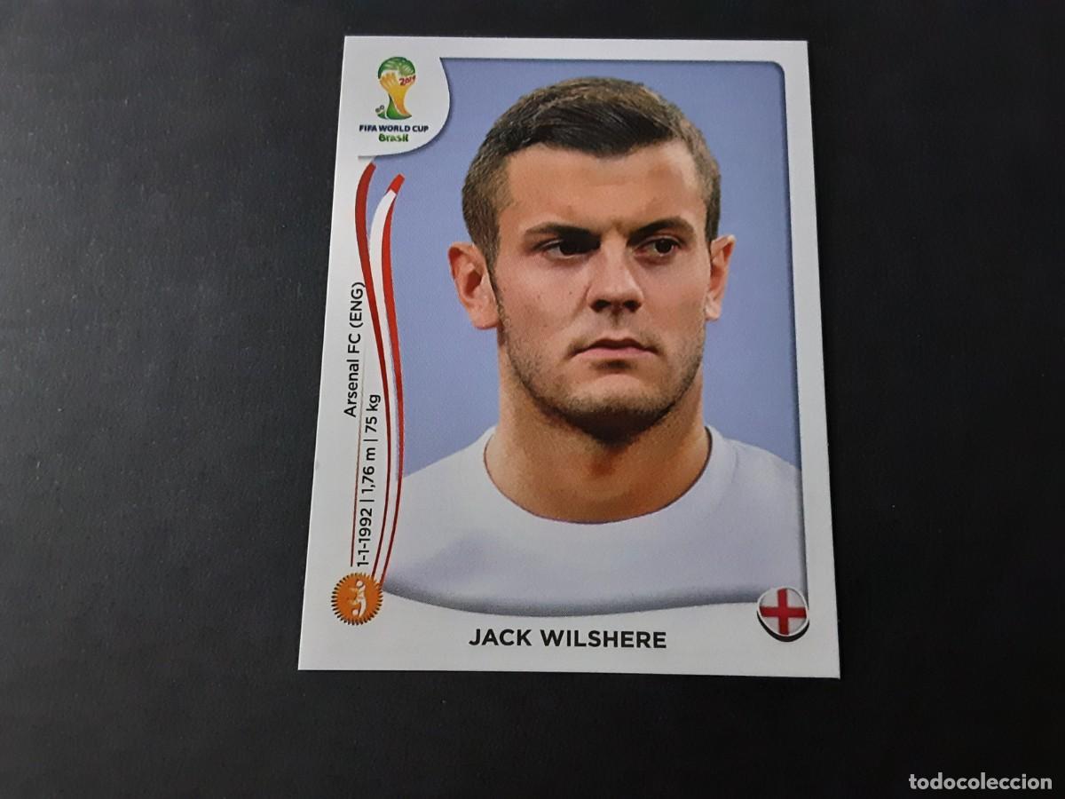 Cromos de F&uacute;tbol: CROMO FUTBOL MUNDIAL 2014 PANINI 310.WILSHERE-INGLATERRA-NUNCA PEGADO