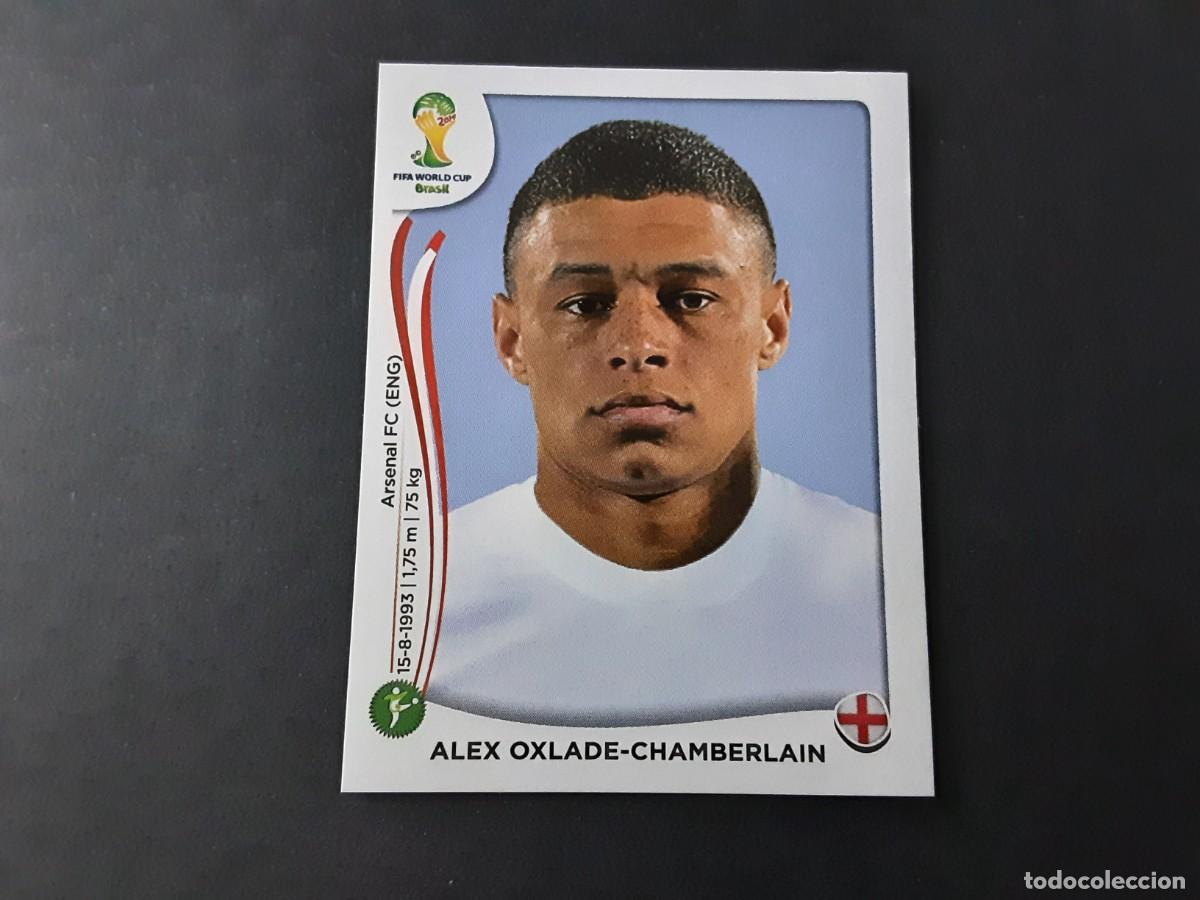 Cartes &agrave; collectionner de Football: CROMO FUTBOL MUNDIAL 2014 PANINI 313.CHAMBERLAIN-INGLATERRA-NUNCA PEGADO