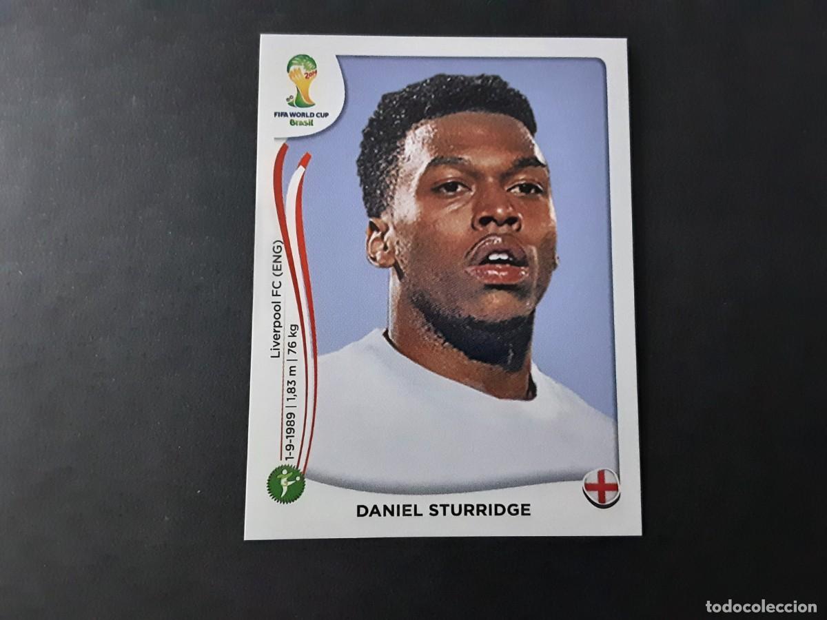 Cartes &agrave; collectionner de Football: CROMO FUTBOL MUNDIAL 2014 PANINI 315.STURRIDGE-INGLATERRA-NUNCA PEGADO