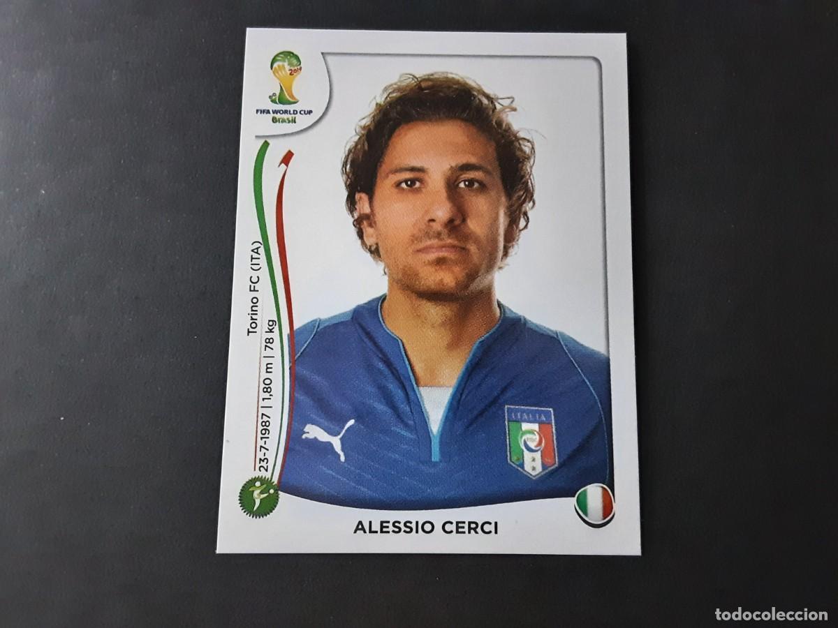 Cromos de F&uacute;tbol: CROMO FUTBOL MUNDIAL 2014 PANINI 332.CERCI-ITALIA-NUNCA PEGADO