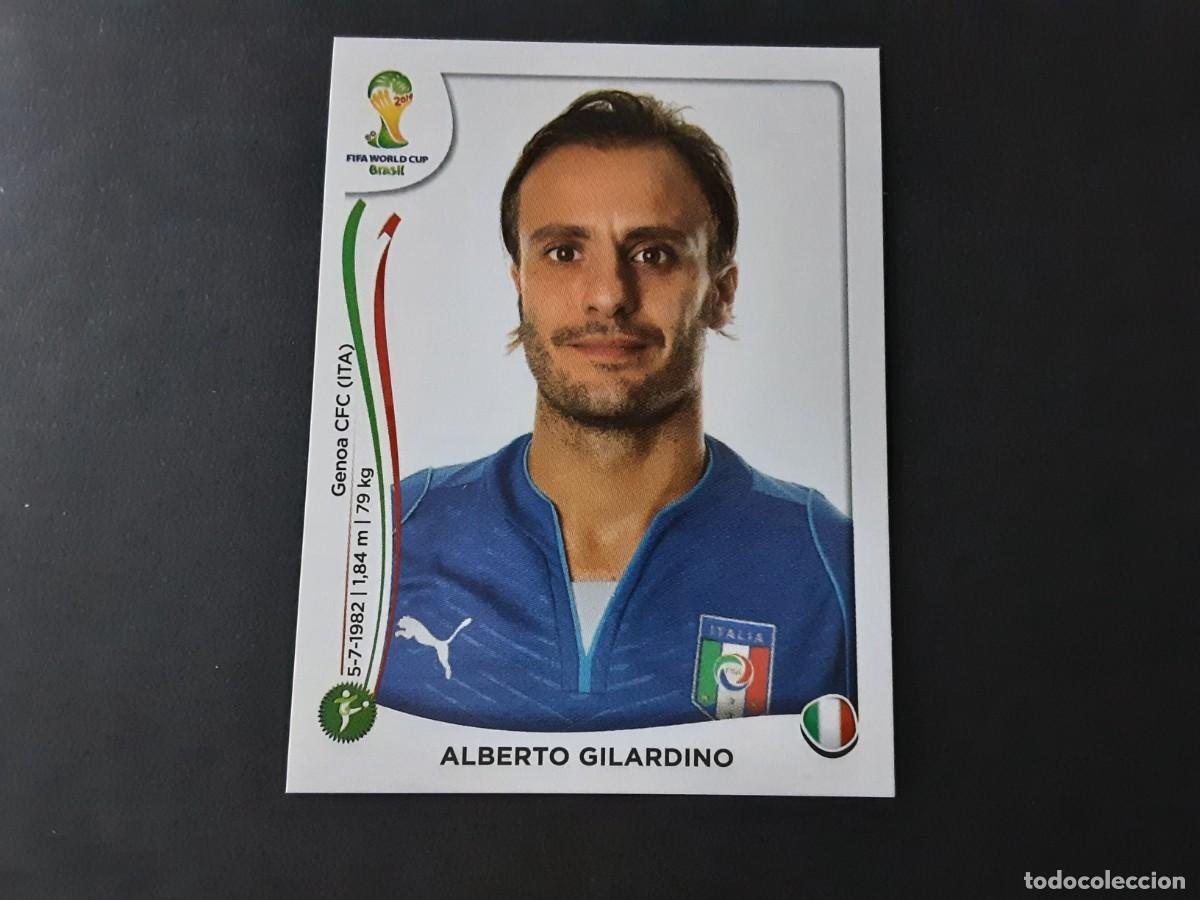 Cromos de Futebol: CROMO FUTBOL MUNDIAL 2014 PANINI 333.GILARDINO-ITALIA-NUNCA PEGADO