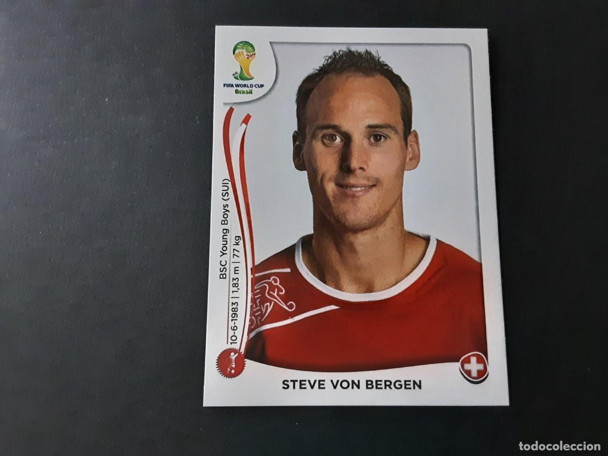 Cromos de F&uacute;tbol: CROMO FUTBOL MUNDIAL 2014 PANINI 341.VON BERGEN-SUIZA-NUNCA PEGADO
