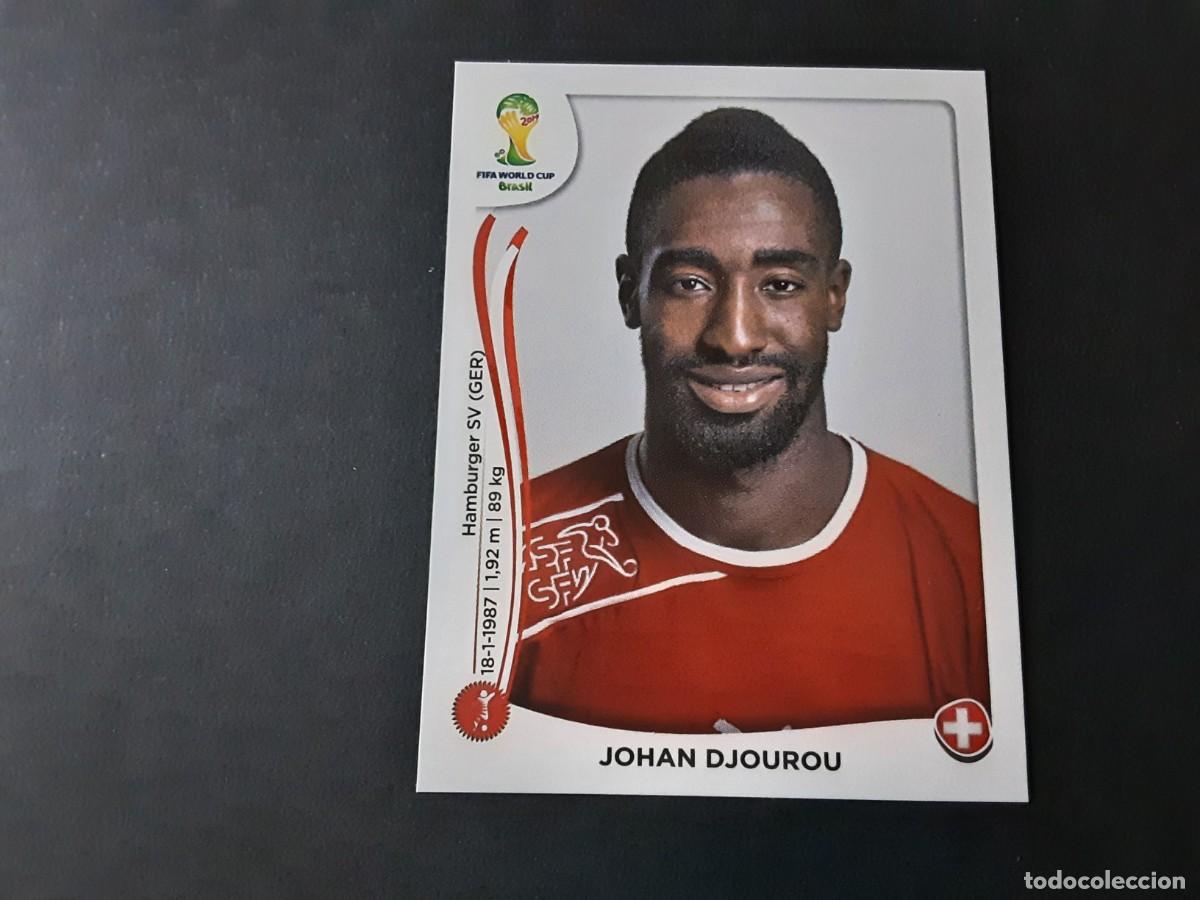 Cromos de Futebol: CROMO FUTBOL MUNDIAL 2014 PANINI 344.DJOUROU-SUIZA-NUNCA PEGADO