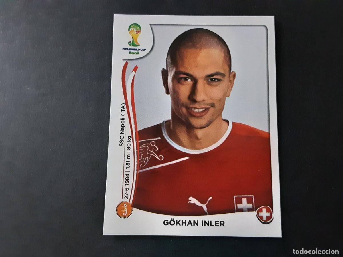 Cromos de Futebol: CROMO FUTBOL MUNDIAL 2014 PANINI 346.INLER-SUIZA-NUNCA PEGADO