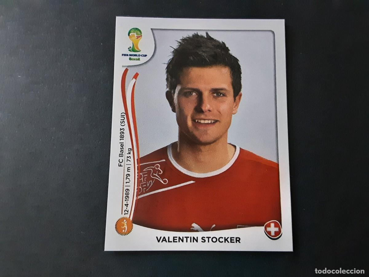 Cromos de F&uacute;tbol: CROMO FUTBOL MUNDIAL 2014 PANINI 350.STOCKER-SUIZA-NUNCA PEGADO