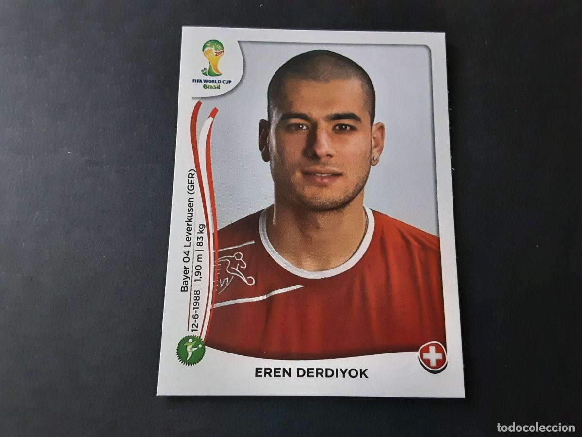 Cromos de Futebol: CROMO FUTBOL MUNDIAL 2014 PANINI 353.DERDIYOK-SUIZA-NUNCA PEGADO