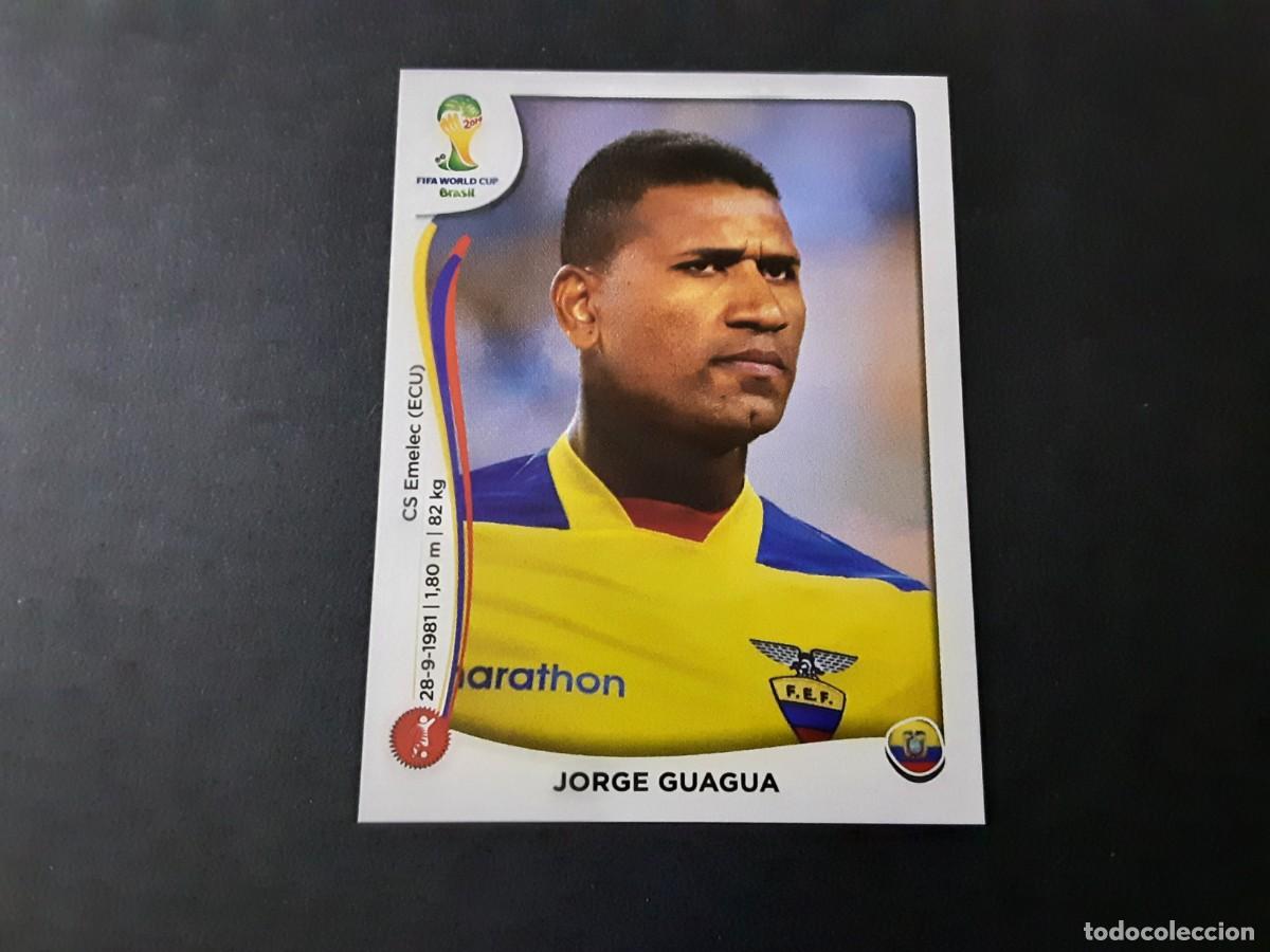 Cromos de F&uacute;tbol: CROMO FUTBOL MUNDIAL 2014 PANINI 360.GUAGUA-ECUADOR-NUNCA PEGADO