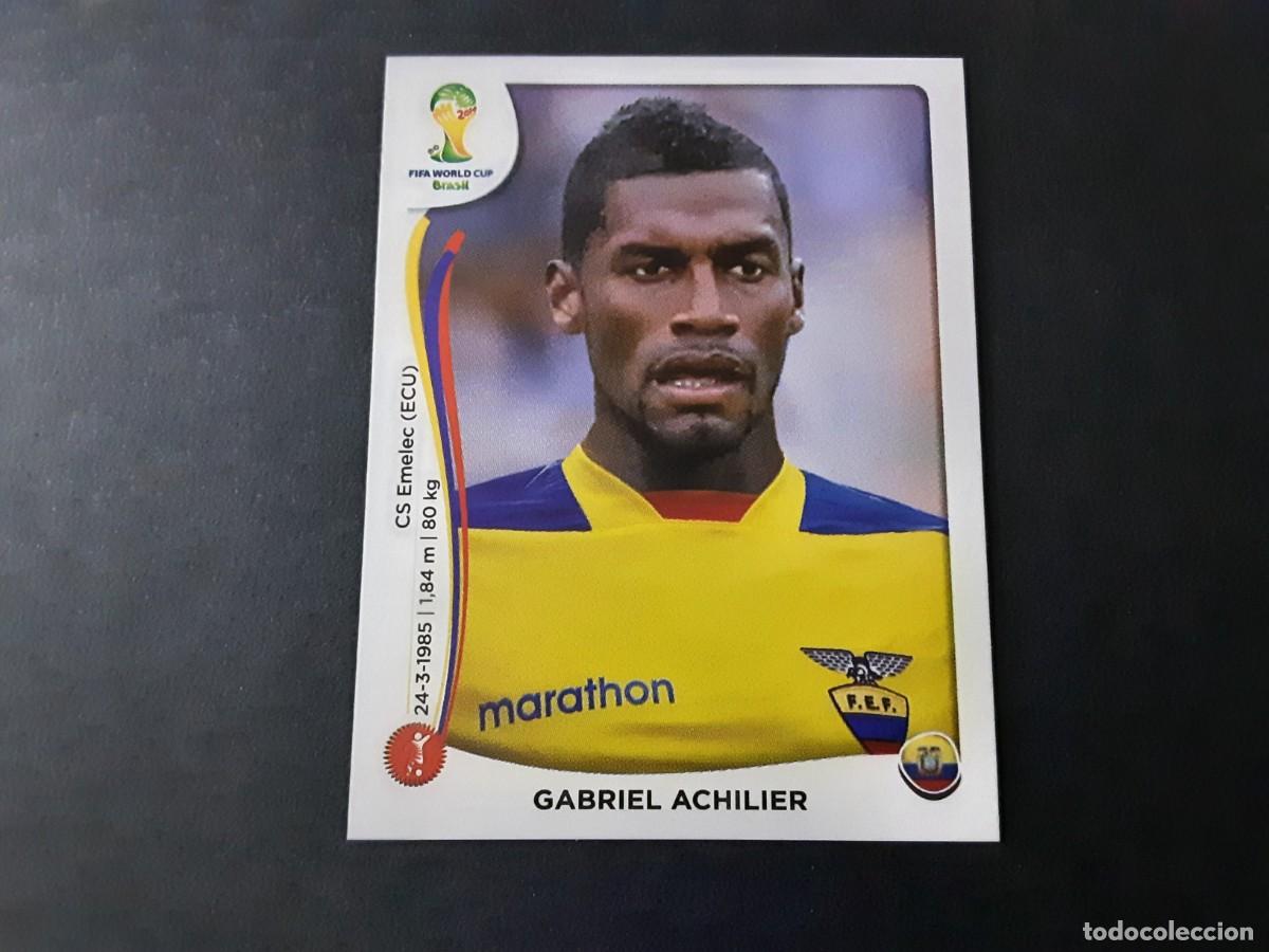 Cromos de Futebol: CROMO FUTBOL MUNDIAL 2014 PANINI 361.ACHILIER-ECUADOR-NUNCA PEGADO