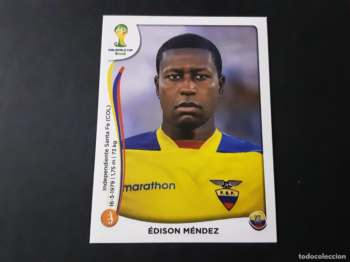 Fu&szlig;ball-Sticker: CROMO FUTBOL MUNDIAL 2014 PANINI 363.MENDEZ-ECUADOR-NUNCA PEGADO
